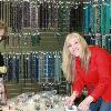 Angela and Kris checking out the Heavenly Crystal.